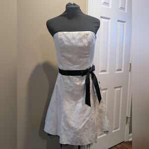 Jessica McClintock Late 90s/Early 2000s Strapless Dress